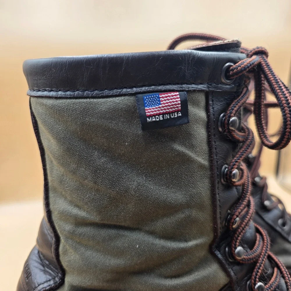 Danner x Filson Grouse Men 10.5 D Leather Gore-Tex Boots Brown Olive 33710 USA